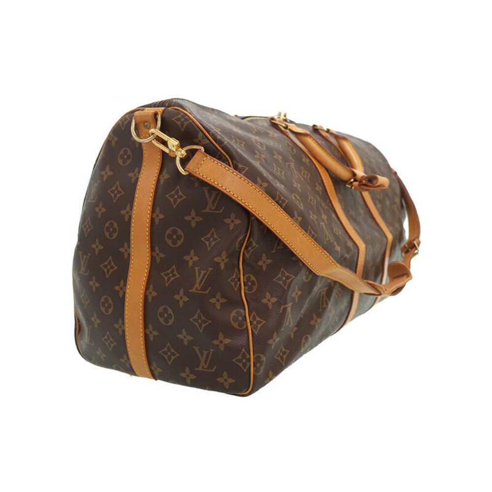 Louis Vuitton Monogram Keepall Bandouliere Travel Boston Bag - Picture 2 of 8